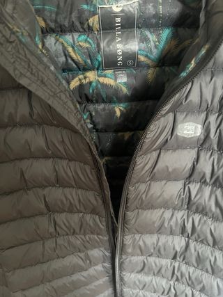 Chaqueta Billabong acolchada negra Unisex