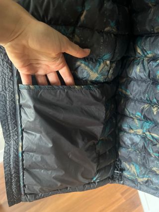 Chaqueta Billabong acolchada negra Unisex