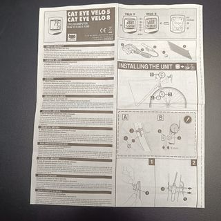 Cuentakilómetros CATEYE VELO 8