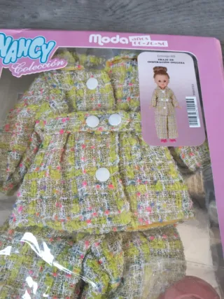 Nancy Moda 60, 70, 80 Traje Inspiración Inglesa