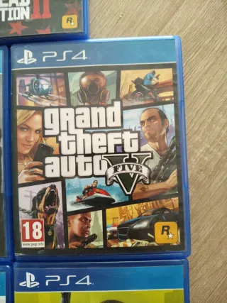 Lote 8 Juegos PS4: 10€ por juego