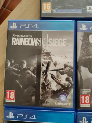 Lote 8 Juegos PS4: 10€ por juego