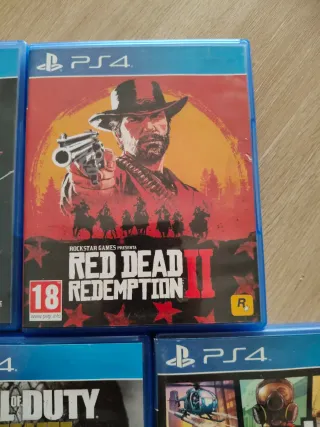 Lote 8 Juegos PS4: 10€ por juego