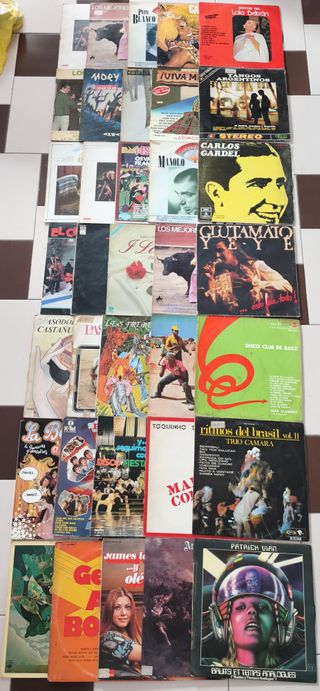 Lote Vinilos: Tango, Samba y Música del Mundo