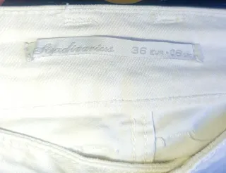 Pantalón corto mujer blanco