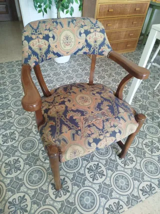 Silla tapizada