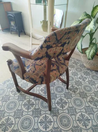 Silla tapizada