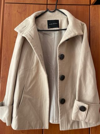Chaqueta Zara Basic Beige