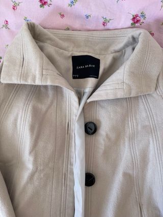 Chaqueta Zara Basic Beige