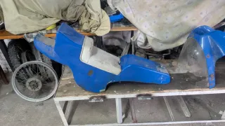 Carenado Derbi triccampeona Azul