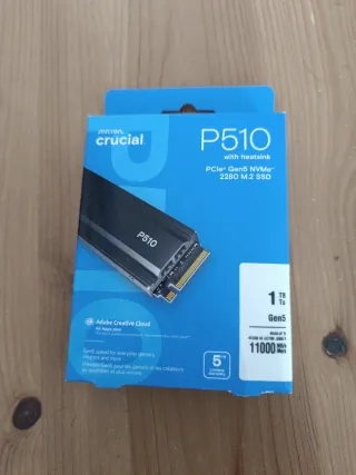 Disco SSD Crucial P510 NVMe Gen5 1TB