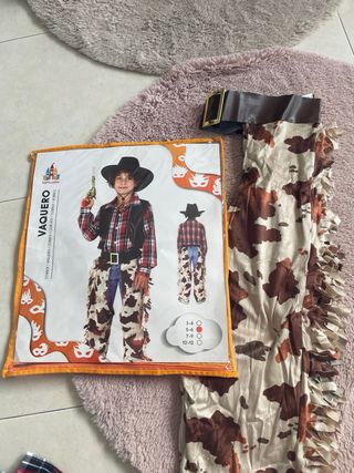 Disfraz Vaquero Camisa y Chaleco