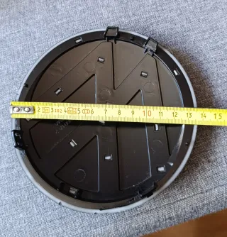 Logo frontal Volkswagen negro