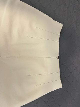 Pantalón Zara Mujer Beige