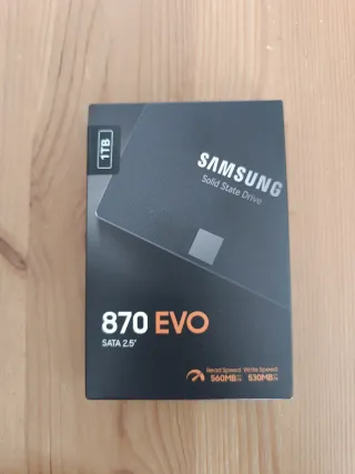 SSD Samsung 870 EVO 1TB SATA 2.5 NUEVO