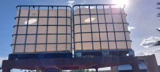 Depósito de agua IBC 1000L