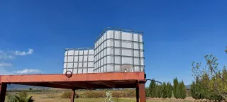 Depósito de agua IBC 1000L