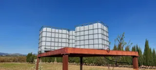 Depósito de agua IBC 1000L