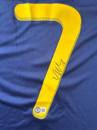 Camiseta David Villa firmada