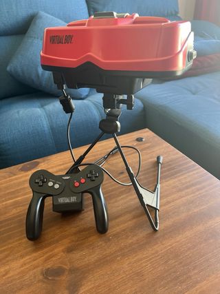 Nintendo Virtual Boy Completa + 3 Juegos