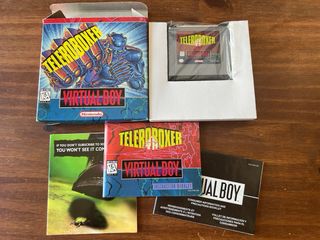 Nintendo Virtual Boy Completa + 3 Juegos