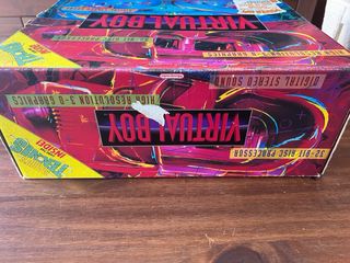 Nintendo Virtual Boy Completa + 3 Juegos