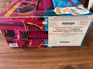 Nintendo Virtual Boy Completa + 3 Juegos