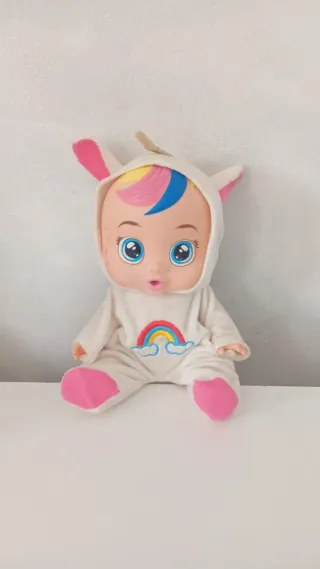 Peluche Muñeca Unicornio Arcoíris