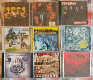 Cd Beatles iron Maiden djs accion