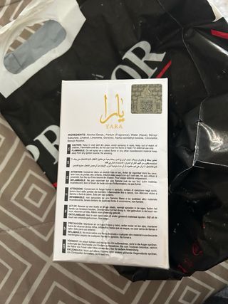 Perfume Yara Lattafa 100ml