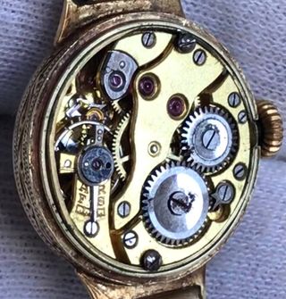 Reloj Oro 14k Macizo Brevet Urgm + Regalo