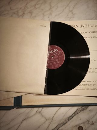 Vinilo J.S. Bach Sonatas para Flauta