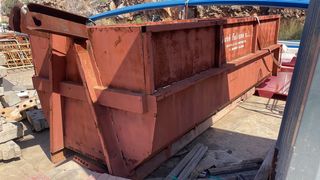 Contenedor de escombros industrial