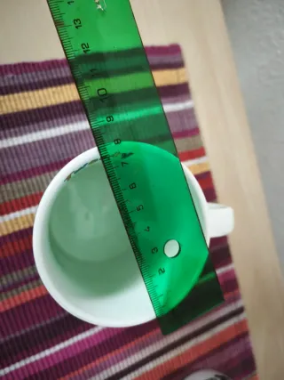 Taza Piolín Cerámica color azul