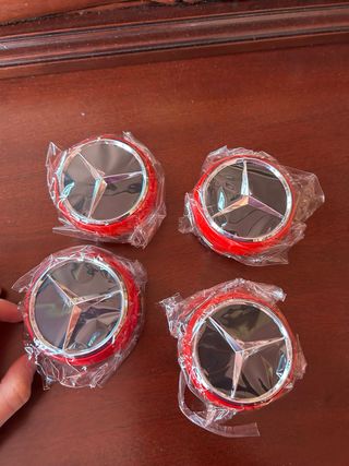 Tapas de buje Mercedes 75mm (4 unidades)