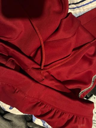 Pantalón de chándal Adidas rojo