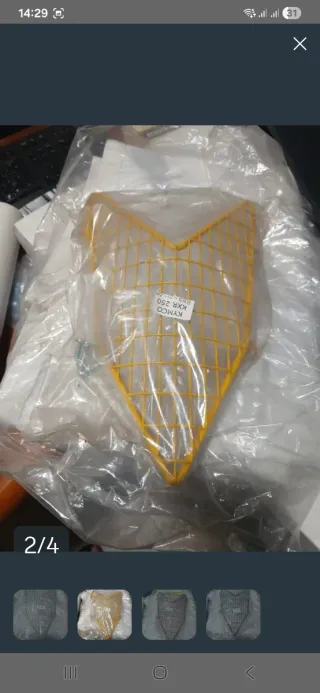 Rejilla Faro Kymco KXR 250