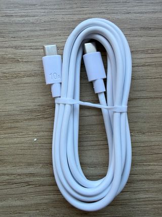Cable USB C a C 10A Blanco