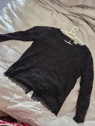 Blusa Pimkie Negra Talla L