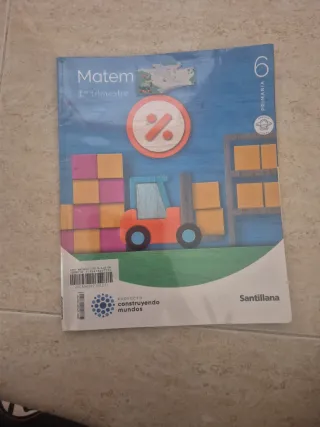 Libro de matemáticas