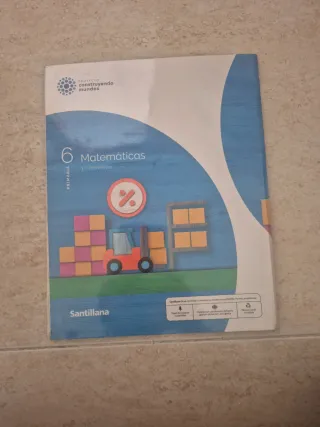 Libro de matemáticas