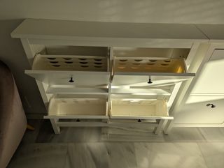 Zapateros IKEA HEMNES blancos. En muy buen estado