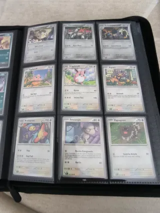 Álbum Pokémon Fuegos Fantasmales Completo (INGLÉS)