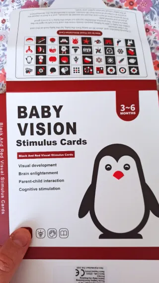 Tarjetas Estimulación Visual Bebé