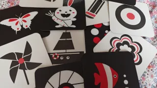 Tarjetas Estimulación Visual Bebé