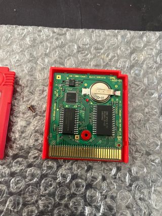 Pokemon Rojo Nintendo Game Boy DMG-APAS-ESP