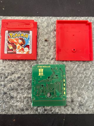 Pokemon Rojo Nintendo Game Boy DMG-APAS-ESP