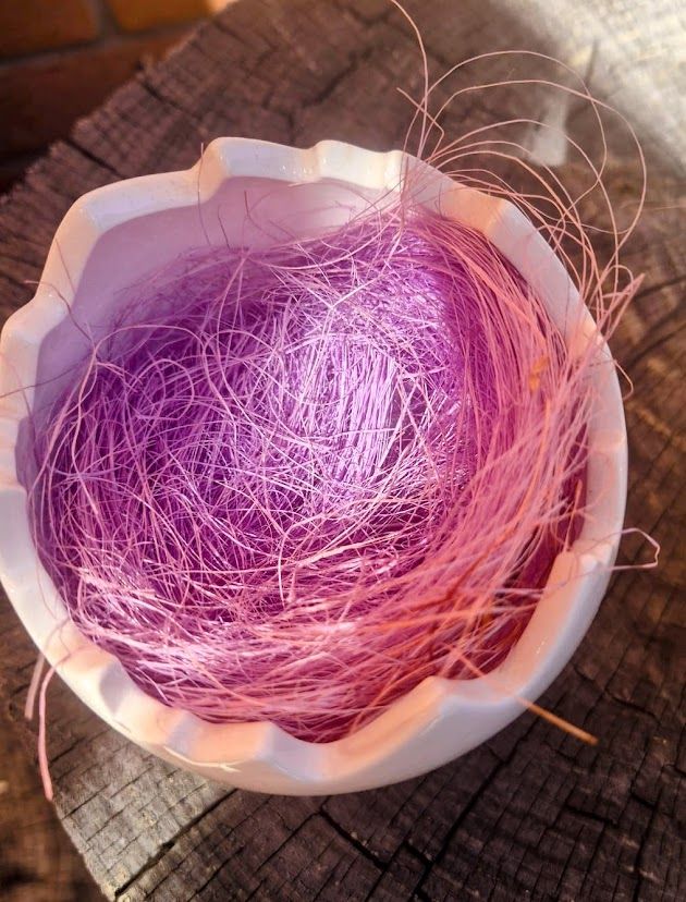 2x Portavasi Ceramica Smaltata Pasqua