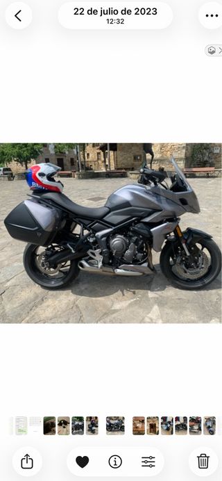 Asiento Confort Triumph Tiger Sport 660