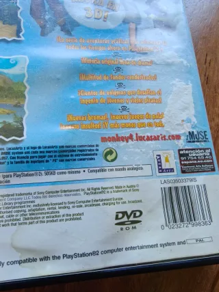 La Fuga de Monkey Island PS2 PAL